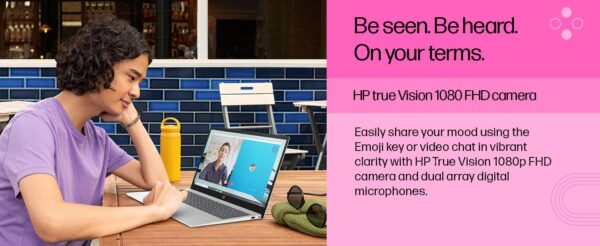 HP 15 AMD Ryzen 3 7320U (8GB Ram/512GB SSD/Fhd/15.6" (39.6 Cm)/Backlit Keyboard/Windows 11/Ms Office 21/1.59Kg/Silver) Fc0026Au Laptop - Image 3