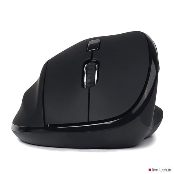 Live Tech Art Ergonomic USB Mouse, Unique 56° (Degree) Vertical Wireless Mouse - 2.4GHz Optical Vertical Mice 6D with 3 DPI Modes - Image 5
