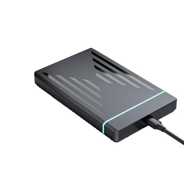 Live Tech HDC08 RGB Type-C/ USB 3.1 2.5" SATA HDD/SSD Enclosure (Casing) - Image 3