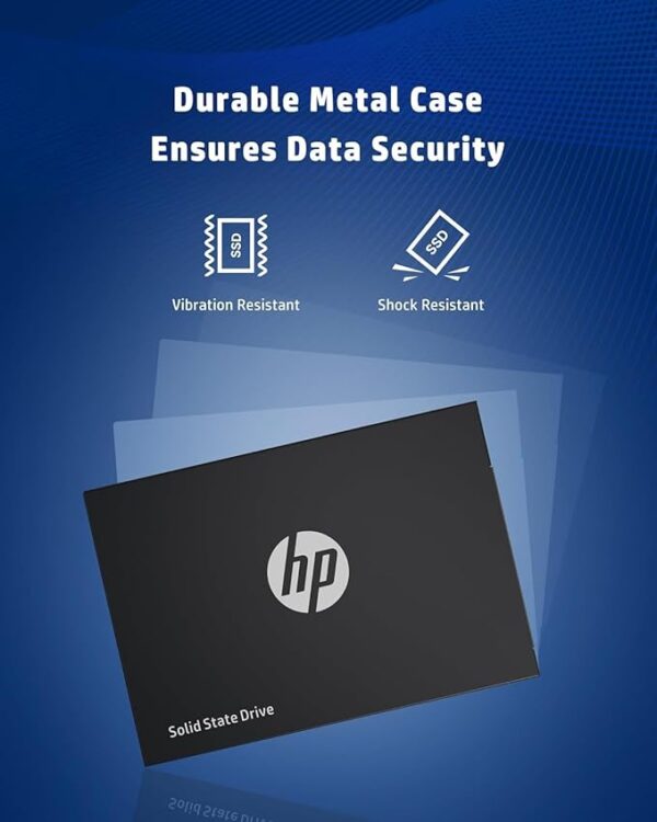 HP S750 3D NAND 512GB Internal PC SSD - SATA III Gb/s, 2.5", Up to 560 MB/s - 16L53AA#ACJ - Image 3