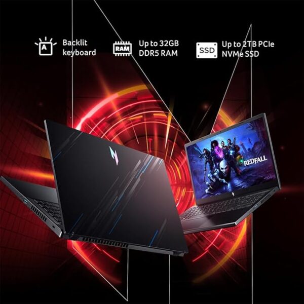 Acer Nitro V Gaming Laptop 13th Gen Intel Core i7-13620H (Windows 11 Home/16 GB DDR5/512 GB SSD/6 GB NVIDIA GeForce RTX 4050 Graphics/165 Hz/Wi-Fi 6) ANV15-51, 39.6 cm (15.6") FHD IPS Display, 2.1 KG - Image 5