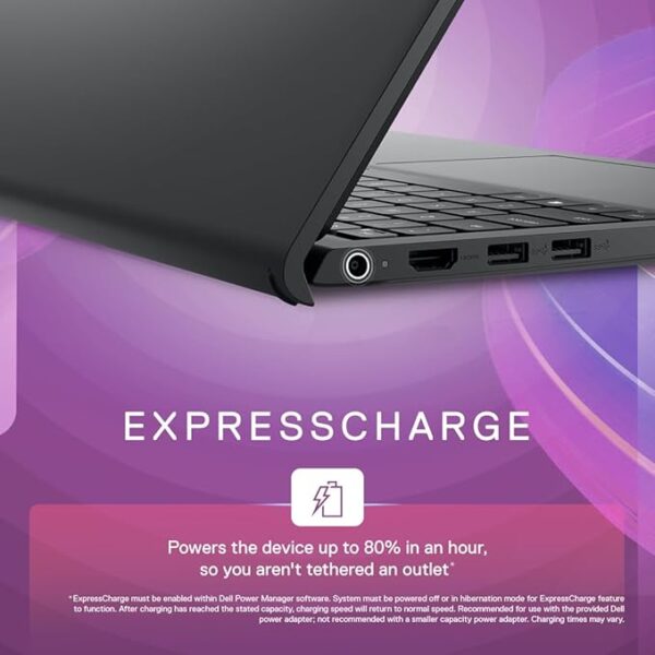 Dell Inspiron 3520 Laptop, Intel Core 12th Gen i5-1235U Processor, 8GB RAM, 512GB SSD, 15.6" (39.62cm) FHD AG 120Hz 250 Nits Display, Win 11 + MSO'21, 15 Month McAfee, Black,1.82kg - Image 4