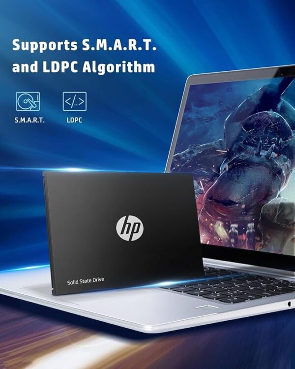 HP S750 3D NAND 512GB Internal PC SSD - SATA III Gb/s, 2.5", Up to 560 MB/s - 16L53AA#ACJ - Image 4