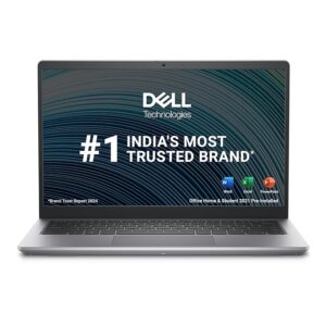Dell 14 Laptop, Intel 13th Generation Core i5-1334U Processor, 8GB DDR5 & 512GB SSD, 14"(35.52cm) FHD+ AG 250nits, Windows 11 + MSO'21 + 15 Month Mcafee Antivirus, Titan Grey, Thin & Light- 1.55kg