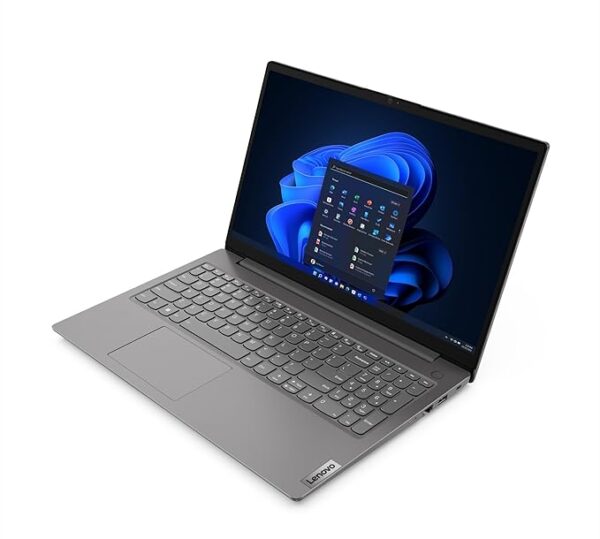 Lenovo V15 12th Gen Intel Core i7-1255U 15.6" FHD Thin and Light Laptop (16GB RAM/512GB SSD/Windows 11 Home/MS Office Home & Student 2021/Iron Grey/1.70 kg), 82TTA073IN - Image 2