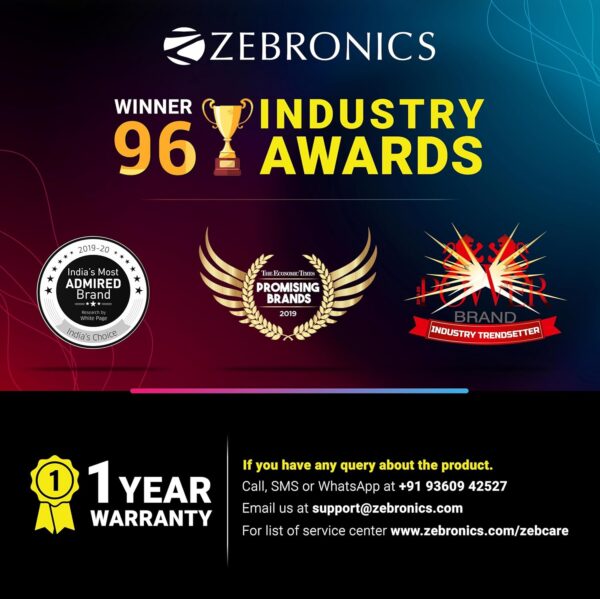 ZEBRONICS SD102 2.5" 1TB SSD, SATA III, 550MB/s Data Speed, Ultra Low Power, Silent Operation, S.M.A.R.T. Technology and Thermal Management - Image 7