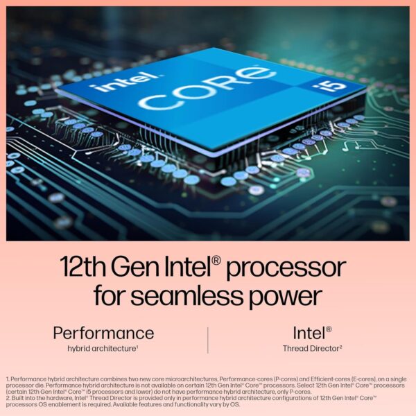 HP 15s Intel Core i5 12th Gen (16GB DDR4 RAM/ 512 GB NVMe M.2 SSD/Windows 11 / MS Office'2021 / FHD 15.6" (39.6 cm) + Backlit Keyboard/Silver / 1.69 kg/Dual Speakers) fq5330TU / Laptop - Image 11