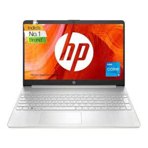 HP Laptop 15, 12th Generation Intel® Core i5-1235U,15.6-inch(39.6 cm),FHD,8GB DDR4 RAM,1TB SSD,Intel Iris Xe Graphics, Backlit Kb,Dual Speakers,Win 11 + MSO'21,Natural Silver,1.69 kg,15s-fq5331TU