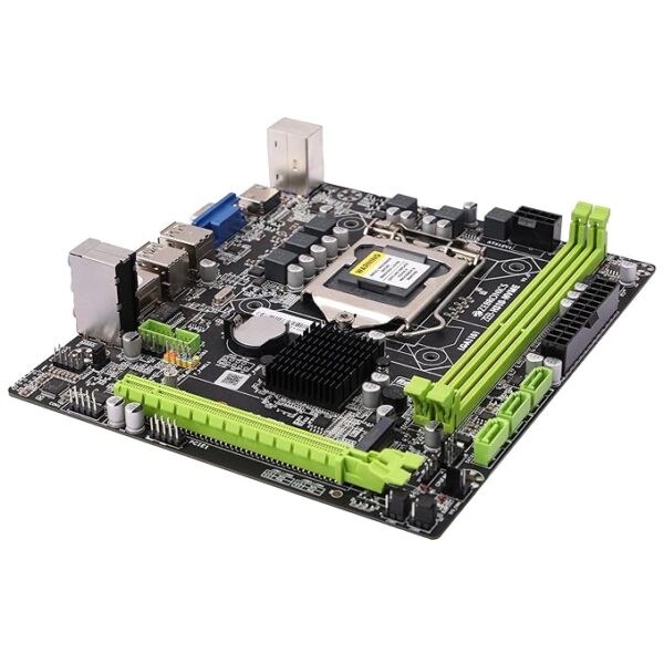 ZEBRONICS Z310 NVMe Micro-ATX Motherboard for LGA 1151 Socket, Supports Intel 6th, 7th, 8th & 9th Generation Processors, NVMe M.2 Slot, 5.1 Audio, DDR4 2666 MHz, Ports (RJ45 | SATA | USB 3.0 | HDMI) - Image 2