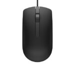 Dell MS116 Wired Optical Mouse, 1000DPI, LED Tracking, Scrolling Wheel, Plug and Play