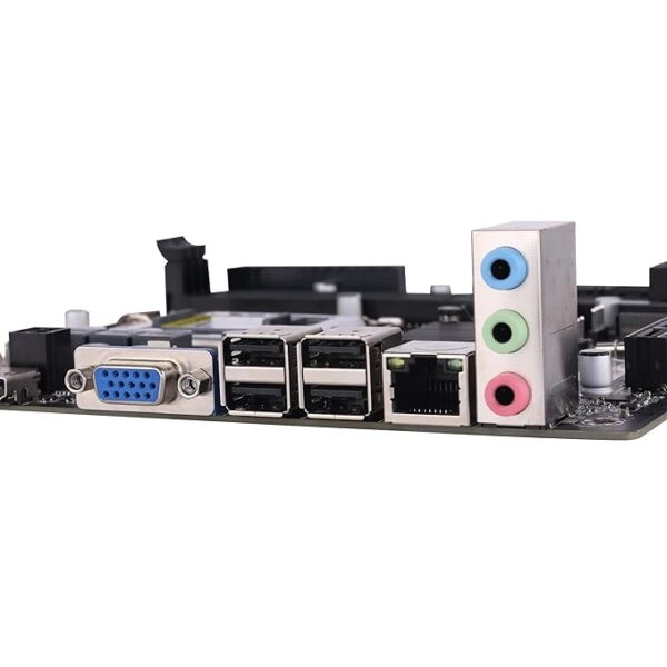 ZEBRONICS H61-NVMe Micro-ATX Motherboard for LGA 1155 Socket, Supports Intel 2nd & 3rd Generation Processors, M.2 Slot, 5.1 Audio, DDR3 1600 MHz, Ports (RJ45 | SATA | USB | HDMI) - Image 5