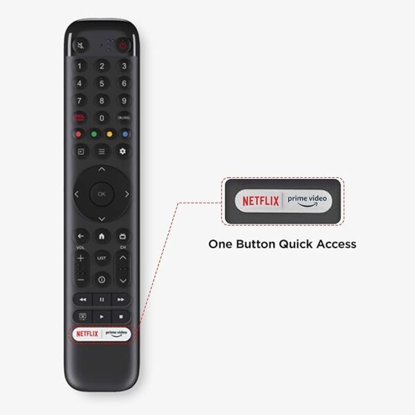 TCL 79.97 cm (32 inches) Metallic Bezel-Less S Series FHD Smart Android LED TV 32S5500AF (Black) - Image 3