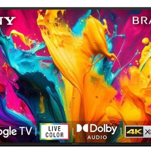Sony BRAVIA 2 Series 108 cm (43 inches) 4K Ultra HD Smart LED Google TV K-43S20B (Black)