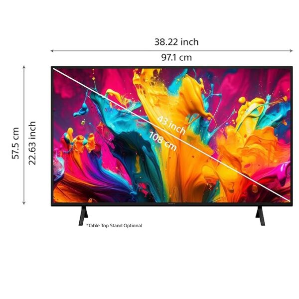 Sony BRAVIA 2 Series 108 cm (43 inches) 4K Ultra HD Smart LED Google TV K-43S20B (Black) - Image 3
