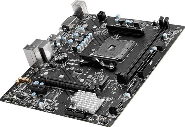 MSI B450M-A PRO MAX II Motherboard, Micro-ATX, AM4 DDR4 USB 3.2 Gen 1 HDMI - Image 3